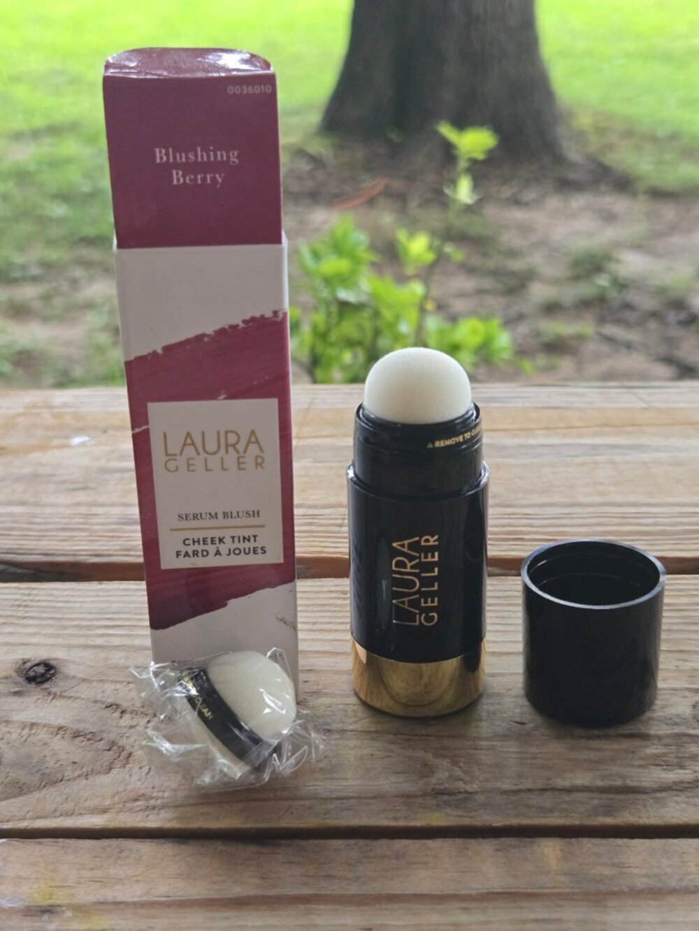 Laura Geller Blushing Berry Serum Blush Cheek Tint 0.34 fl oz - Picture 2 of 4